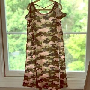 Children’s Place Girls Camo Casual Dress